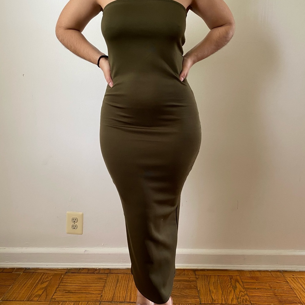 SOLD Strapless tube dress